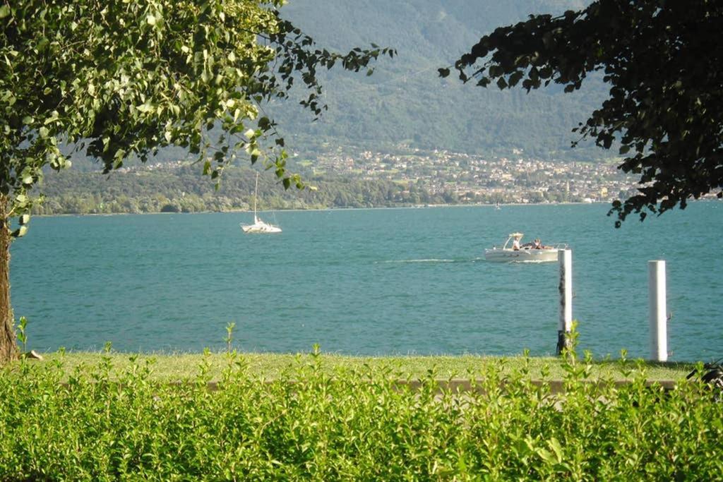 Favoloso Appartamento Fronte Lago, Gera Lario Zewnętrze zdjęcie